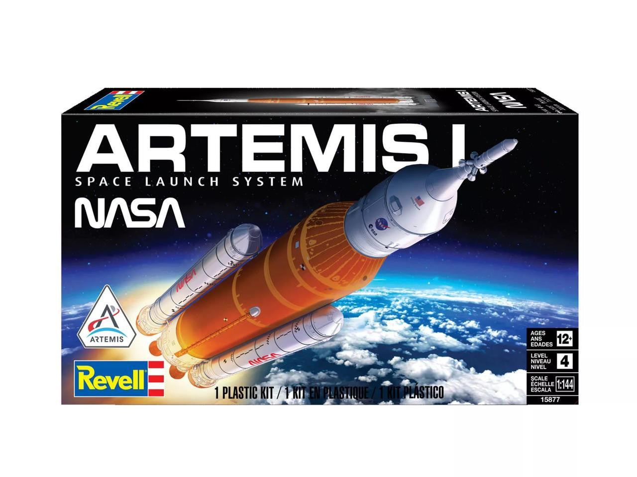 Revell 15877 1:144 NASA Artemis I Space Launch System Plastic Model Kit
