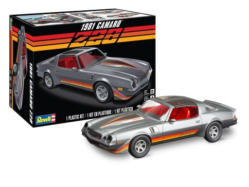 Revell 85-4526 1:25 1981 Camaro Z28 Car Plastic Model Kit