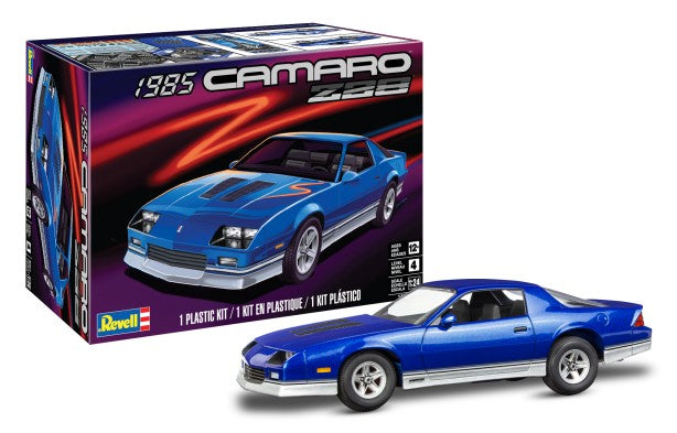 Revell 14540 1:24 1985 Chevy Camaro Z28 Car Plastic Model Kit