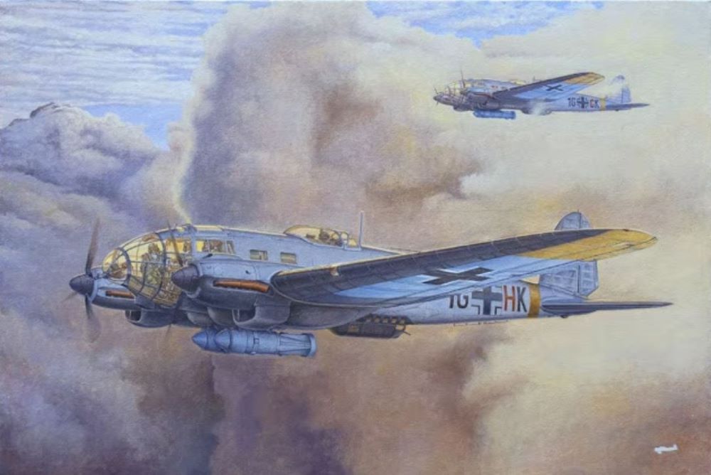 Roden Models 344 1:144 Heinkel He-111 H-16/20 Military Aircraft Plane Model Kit