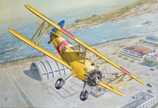 Roden Models 633 1:32 PT13/N2S2/N2S5 Kaydet Military Aircraft Plane Model Kit