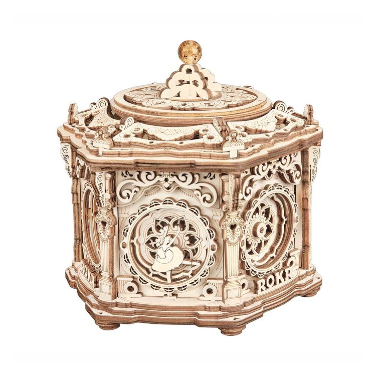 Robotime AMK52 ROKR Mechanical Music Box Secret Garden Model Kit