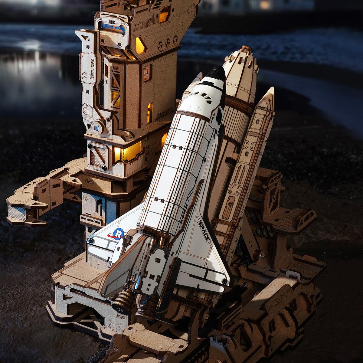 Robotime LKA02 ROKR Space Shuttle 3D Wooden Puzzle
