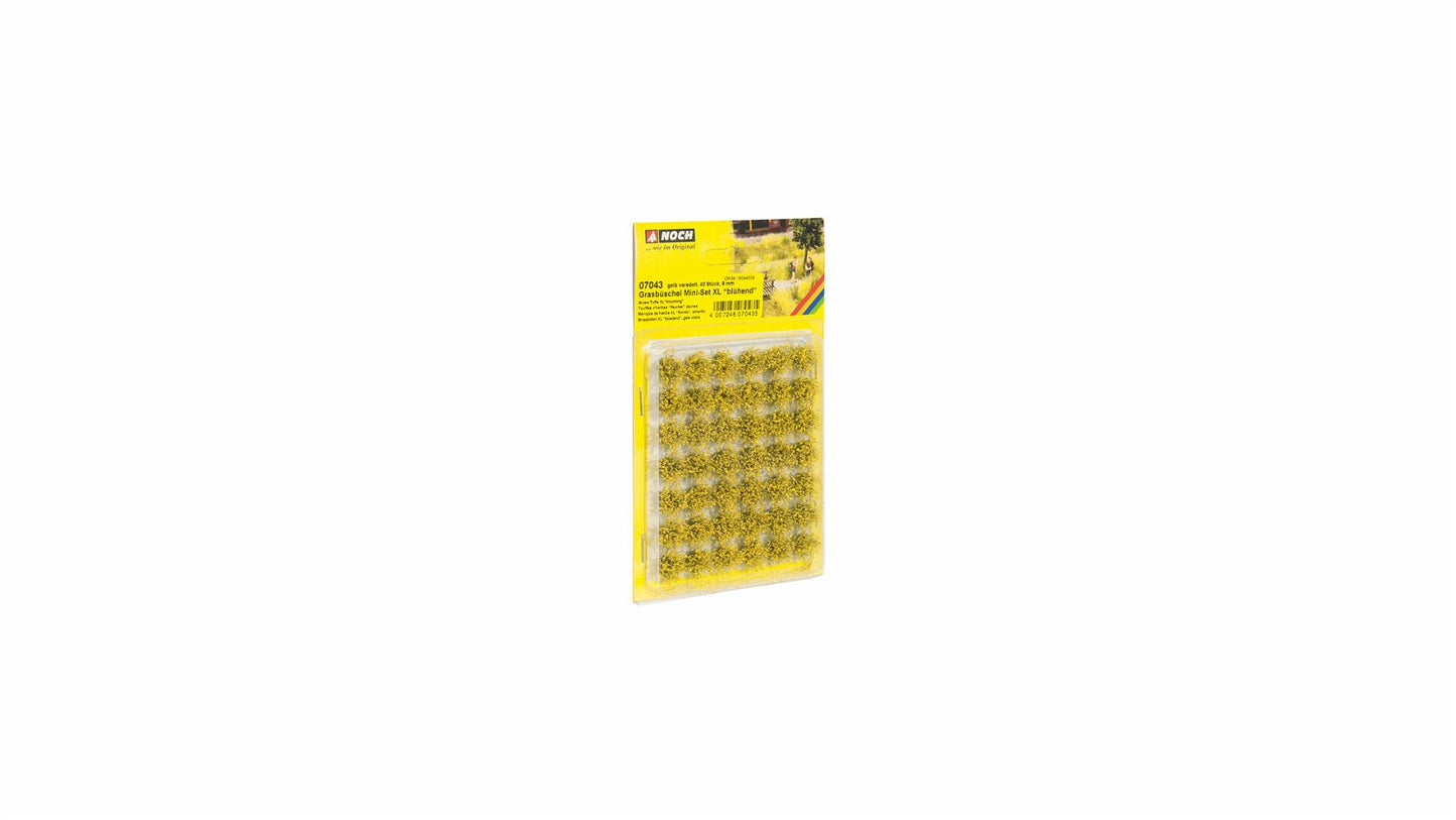 Noch 07043 XL Yellow Blooming Grass Tufts Mini Set