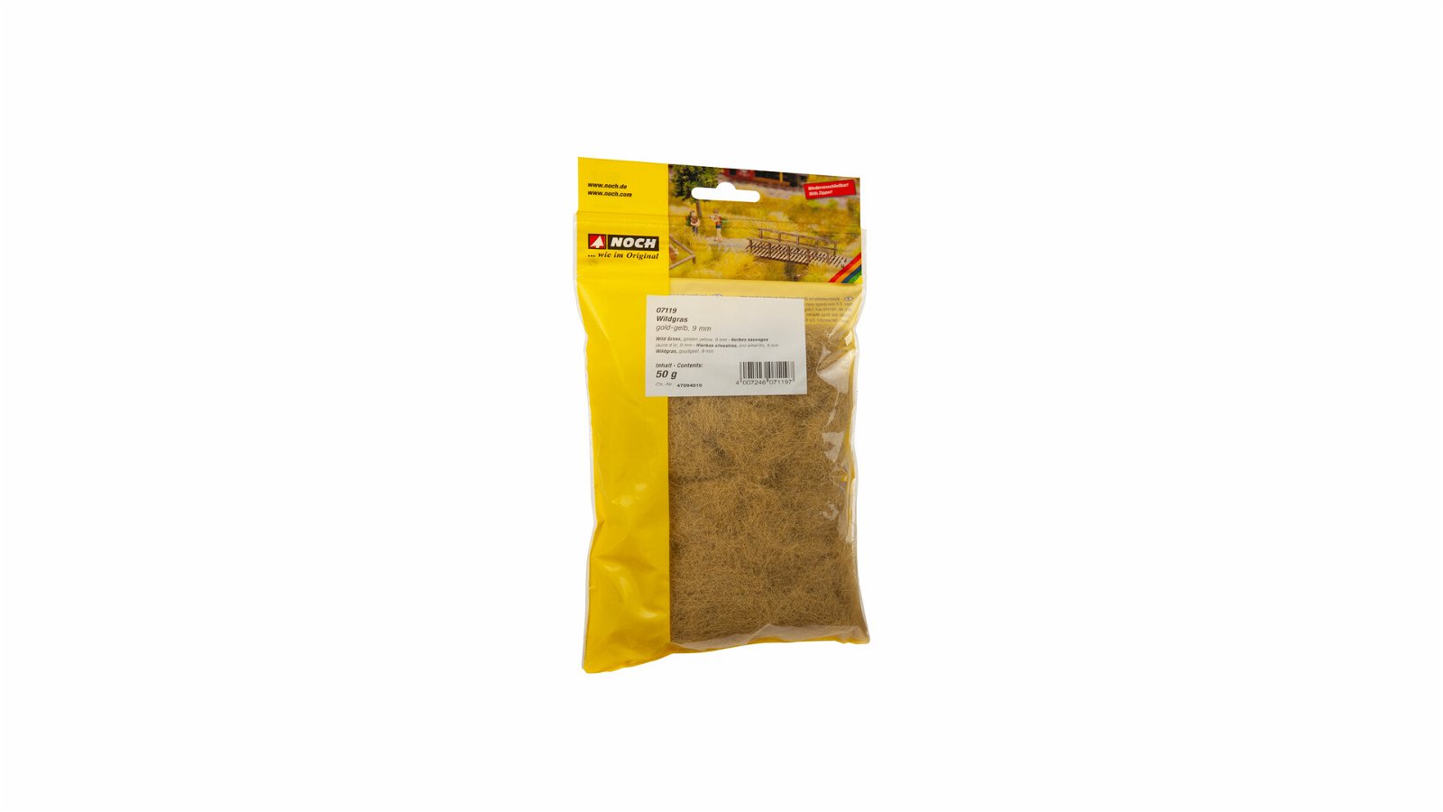 Noch 07119 HO/TT/O Golden Yellow Wild Grass - 50g Bag