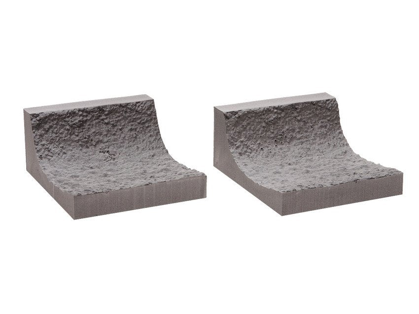 Noch 58032 HO Straight Interior Rock Tunnel Wall (Pack of 2)