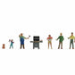 Noch 15593 HO Barbecue Party Figure (Set of 6)