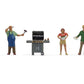 Noch 36593 N Barbecue Party Figure (Set of 7)