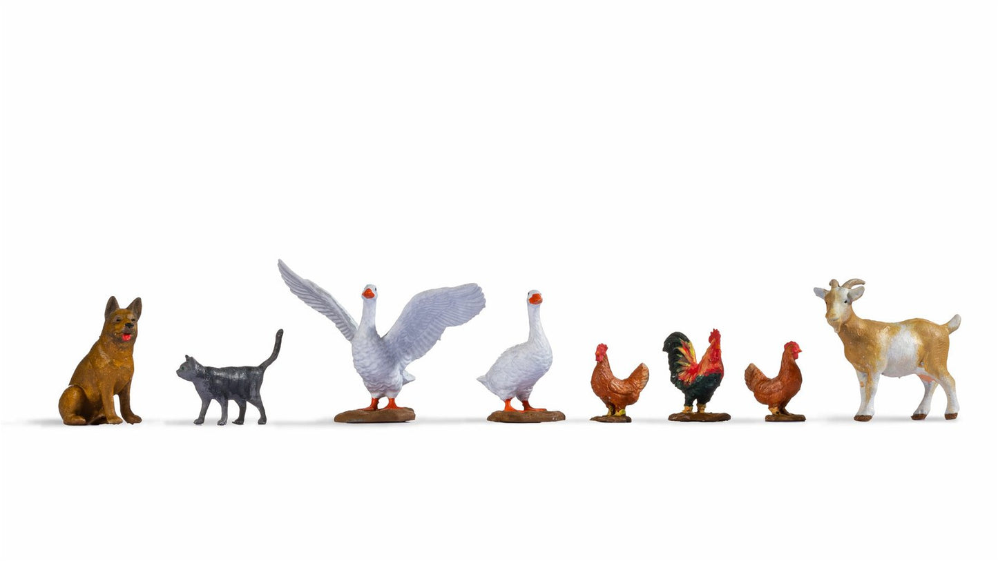 Noch 17903 O Farm Animals Figure (Set of 8)