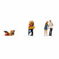Noch 15512 HO Young Couples Figure (Set of 6)