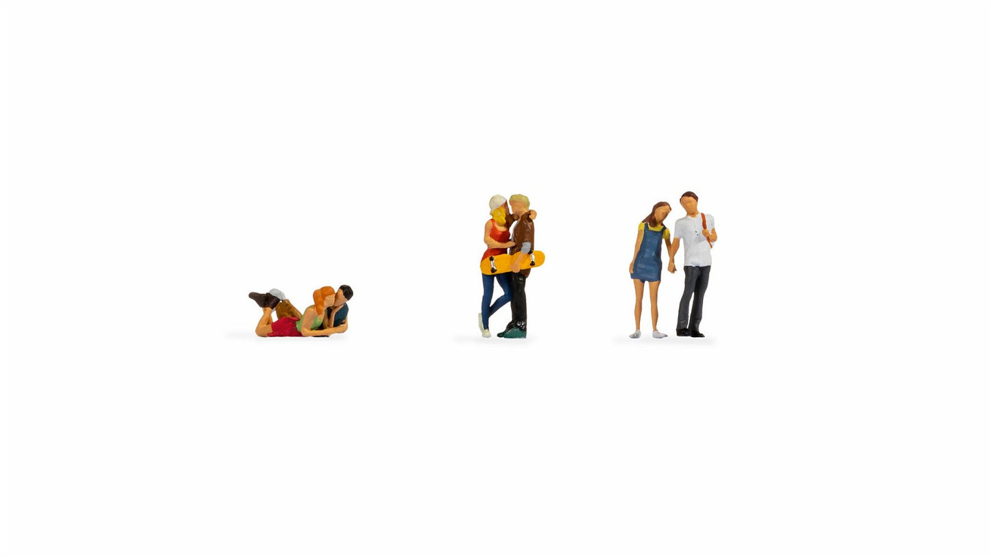 Noch 15512 HO Young Couples Figure (Set of 6)
