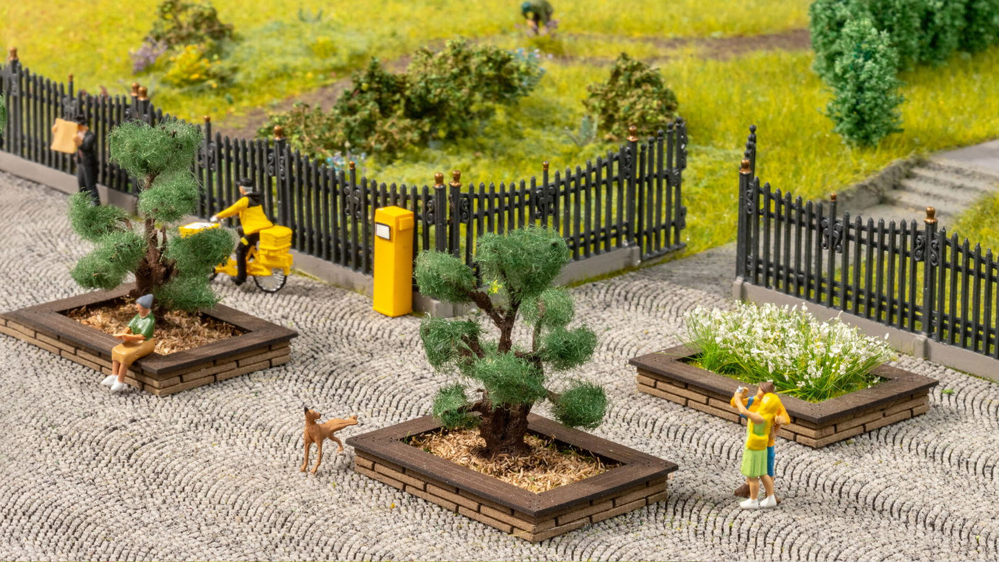 Noch 14609 N 2.4 x 1.8 x 0.4 cm Flower Island Laser Cut Kit