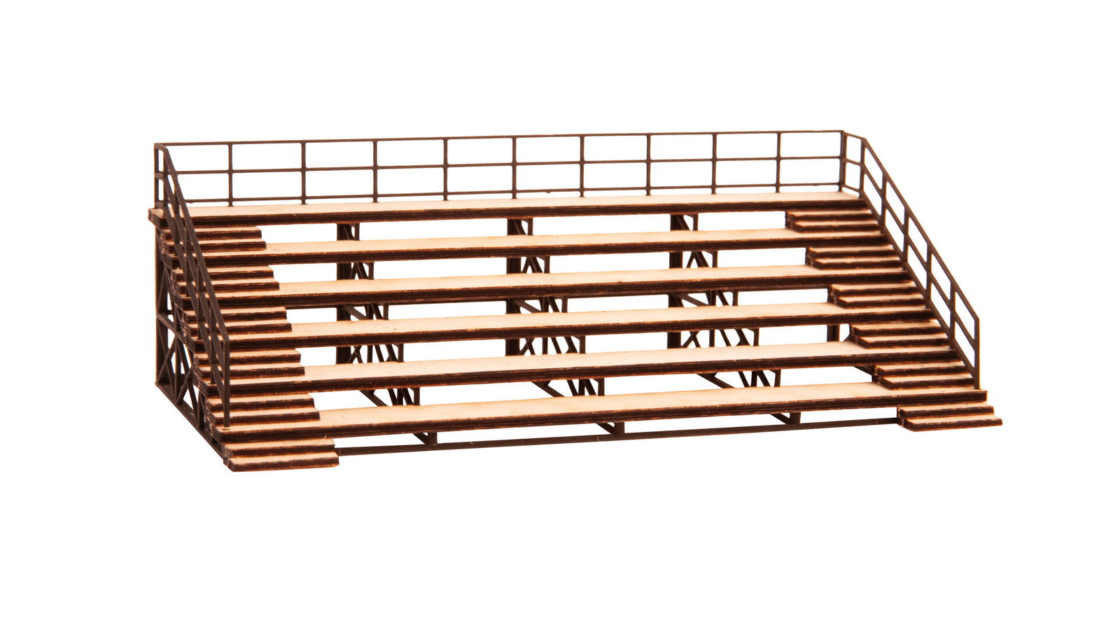 Noch 66829 HO 13.4 x 6.9 x 4.4 cm Spectator Stand Laser Cut Kit