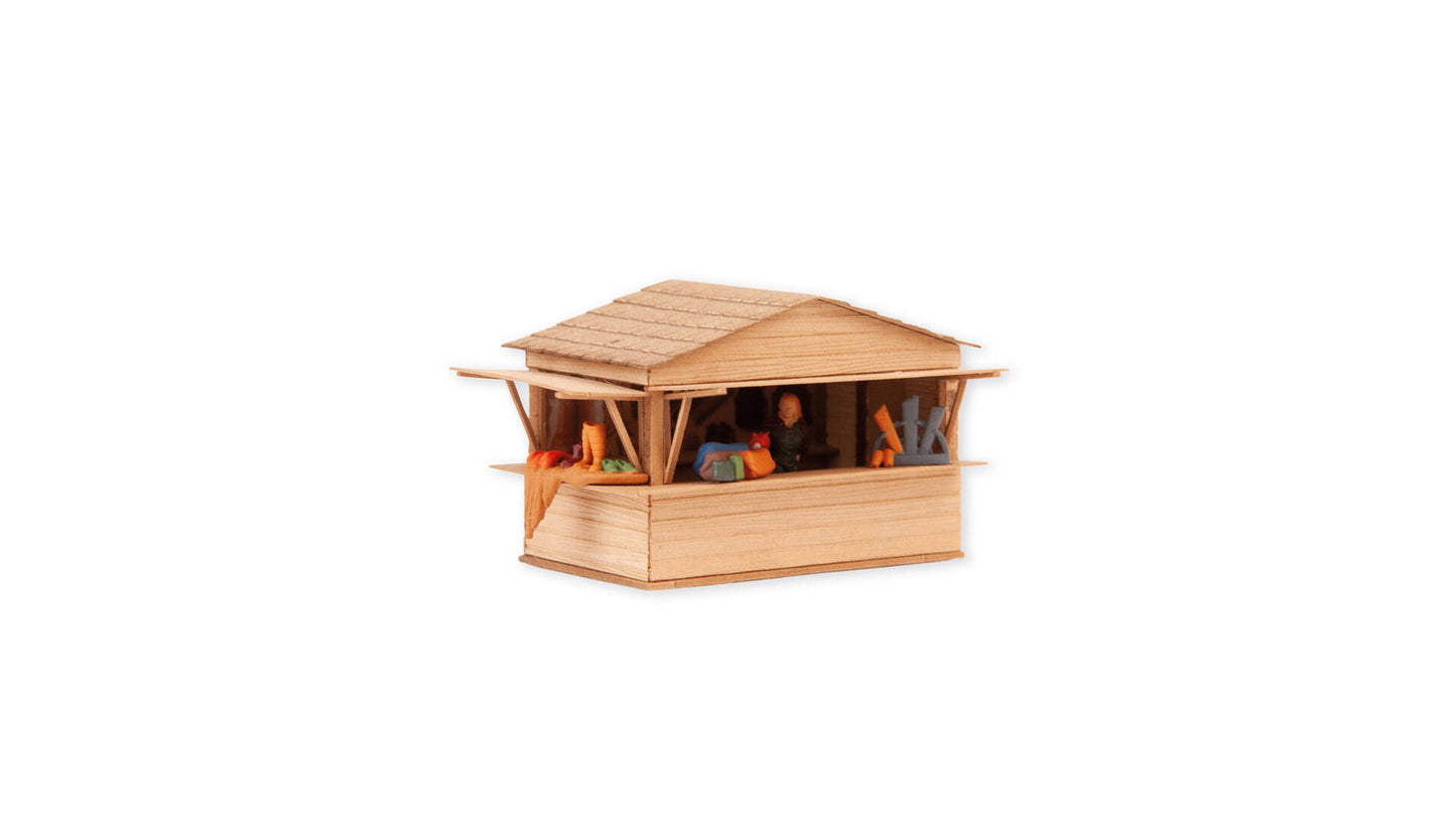 Noch 65618 HO Themed Set Medieval Market