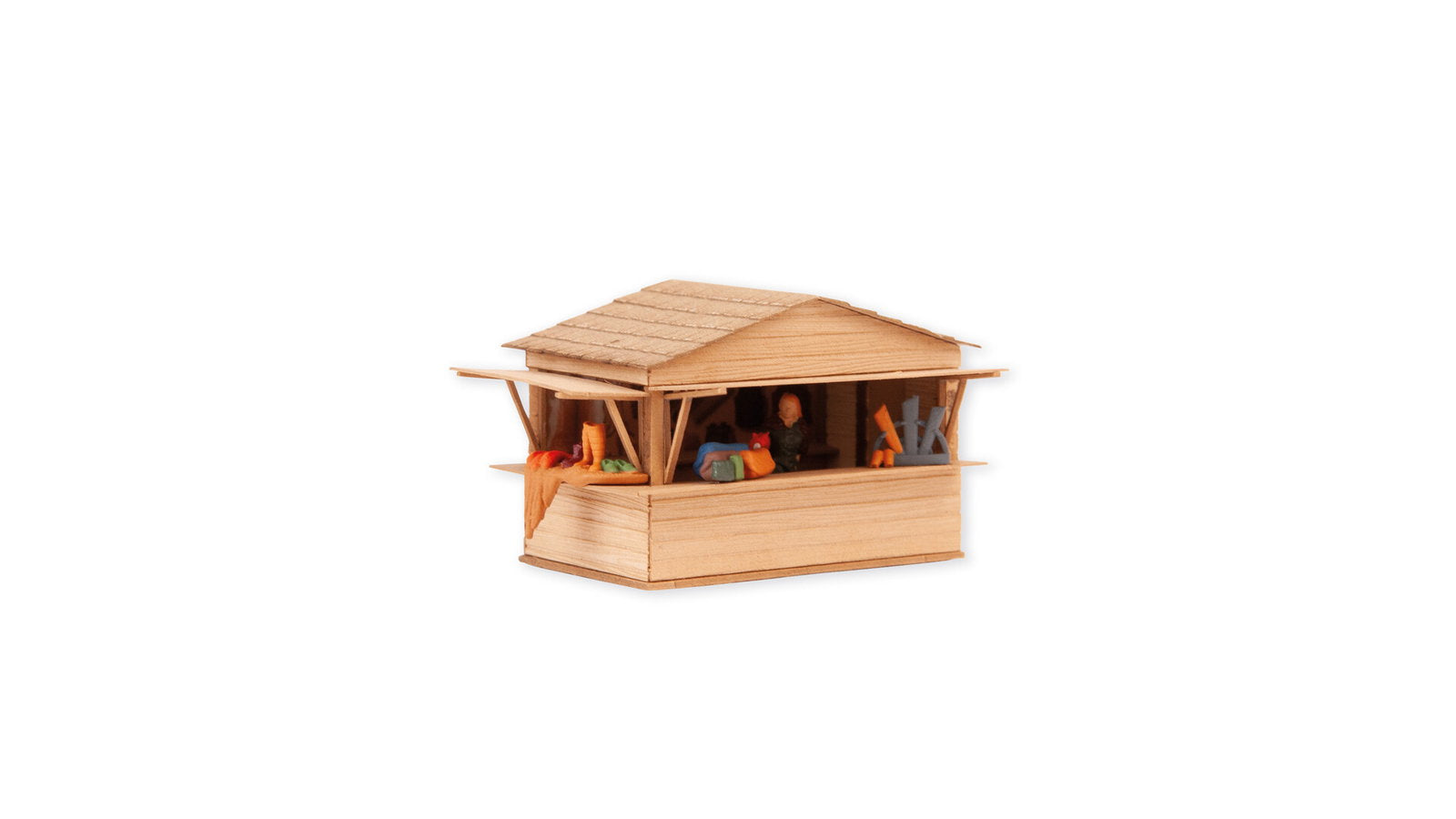 Noch 65618 HO Themed Set Medieval Market