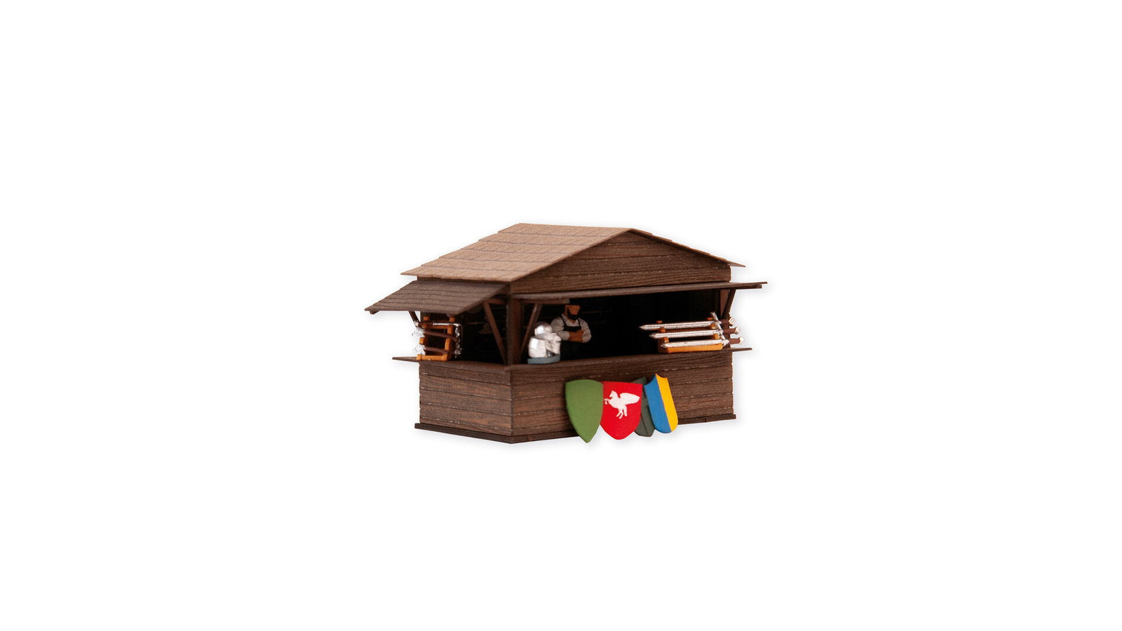 Noch 65618 HO Themed Set Medieval Market