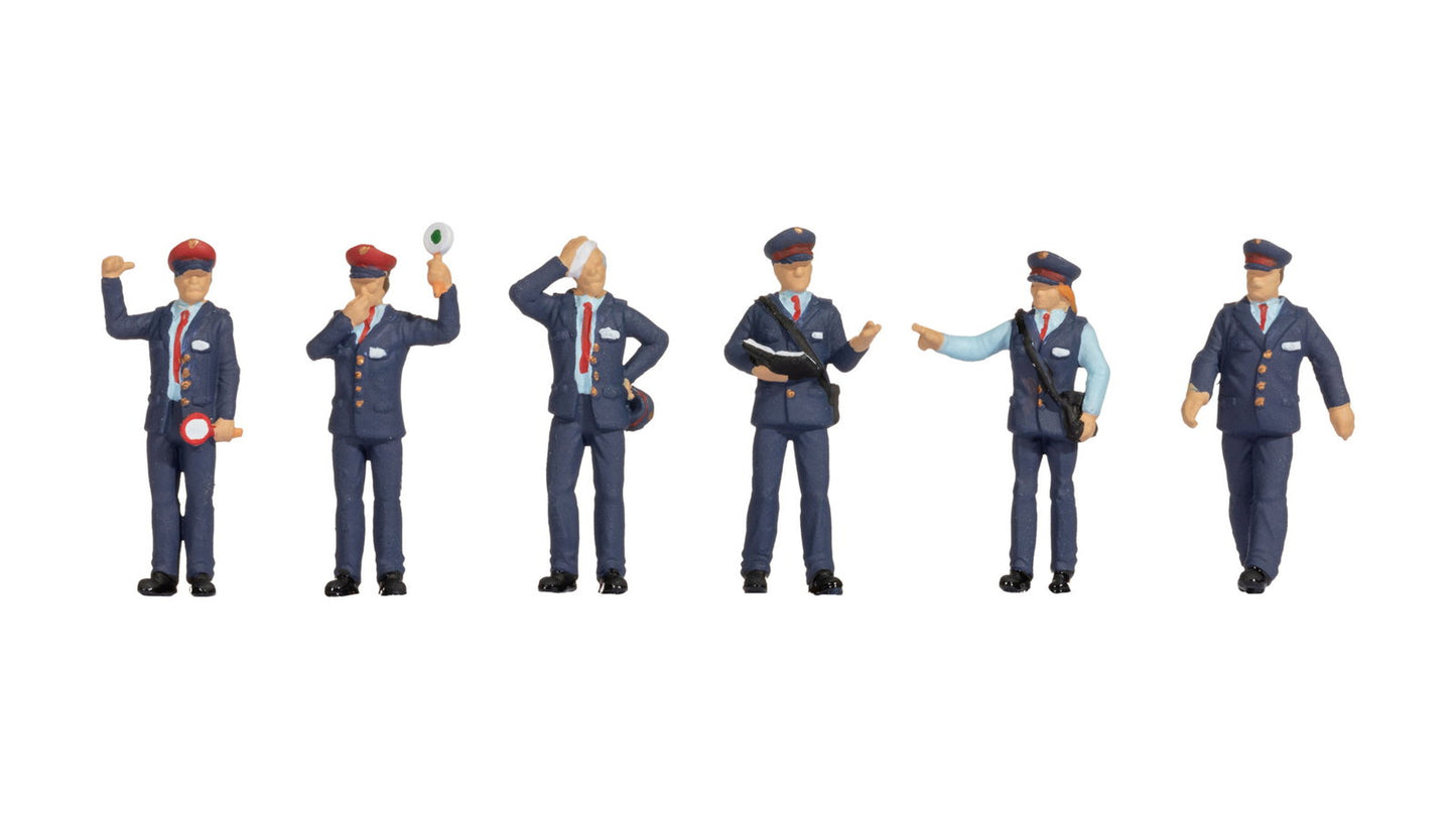 Noch 15262 HO French Railway Officials Figure (Set of 6)