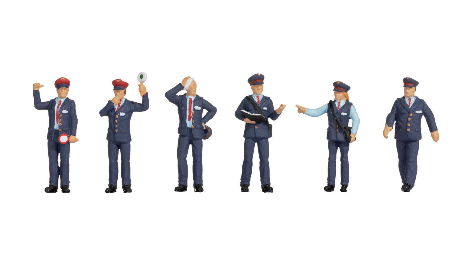 Noch 15262 HO French Railway Officials Figure (Set of 6)