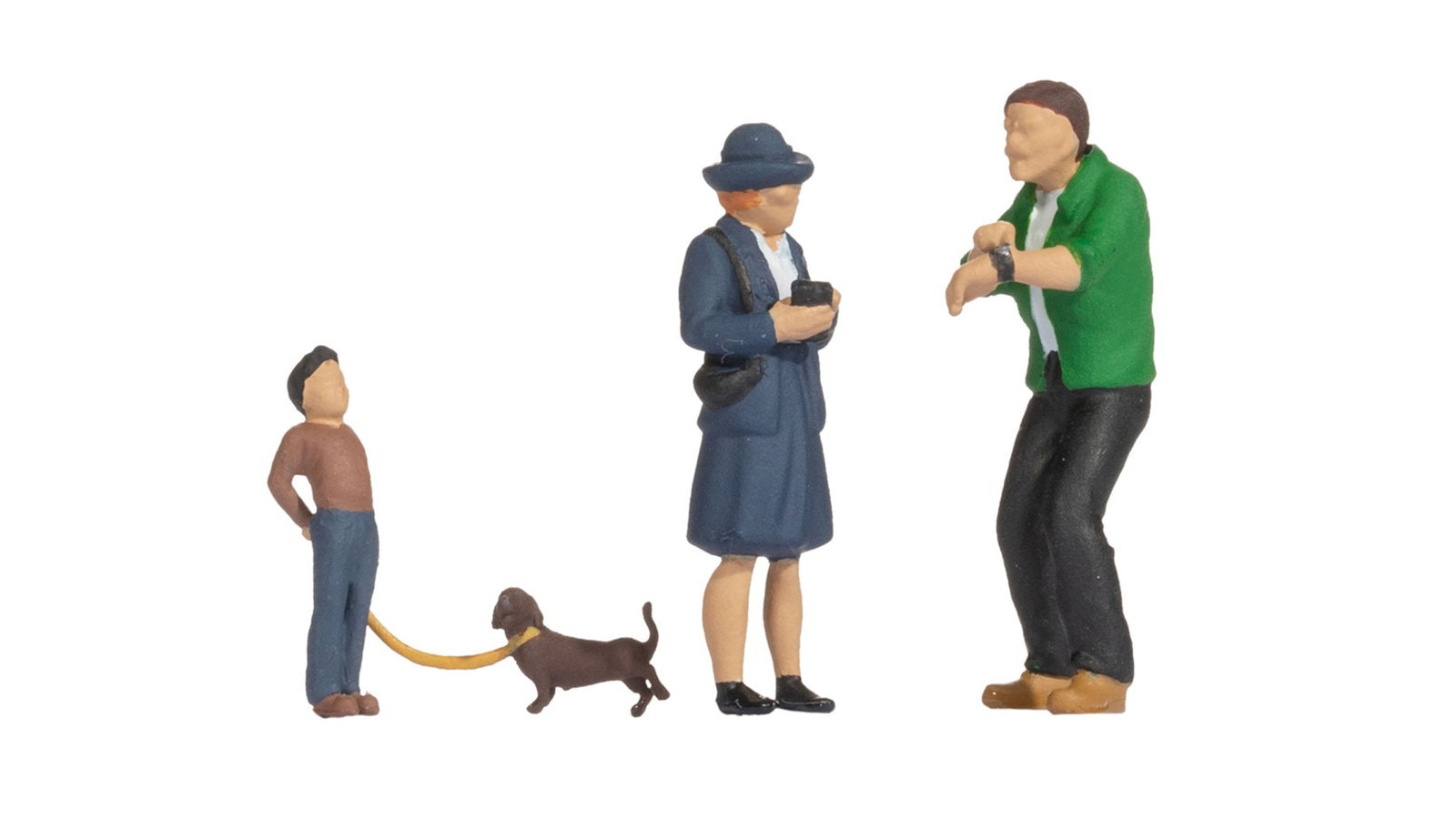 Noch 16600 HO Funny-Scenes 'Parking Offender' Figure (Set of 4)