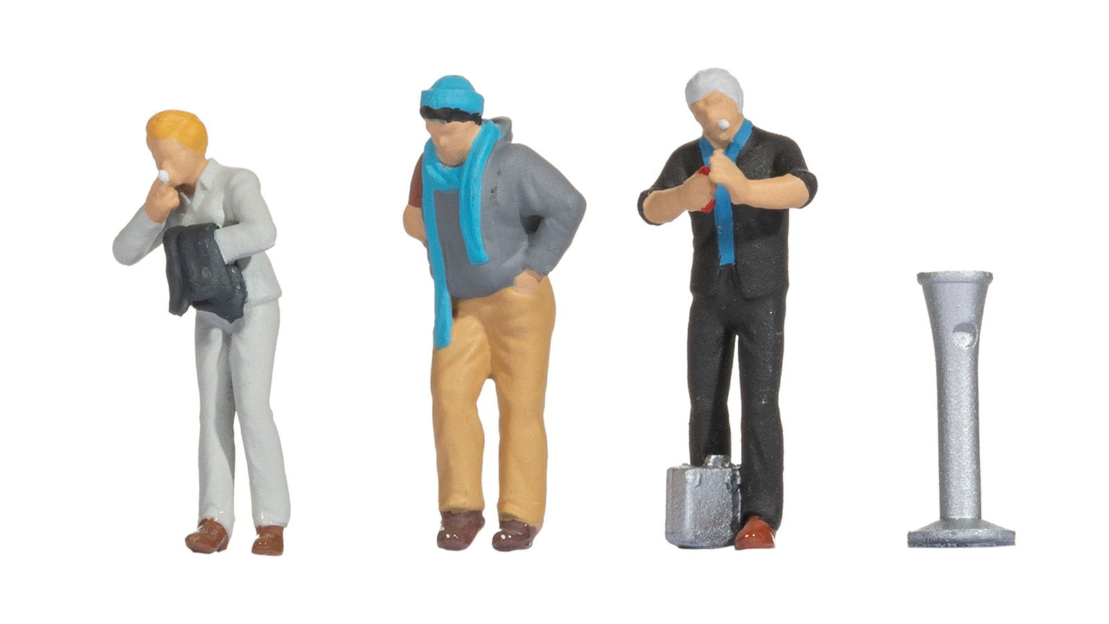 Noch 16604 HO Funny-Scenes 'Smoke Break' (Set of 3)