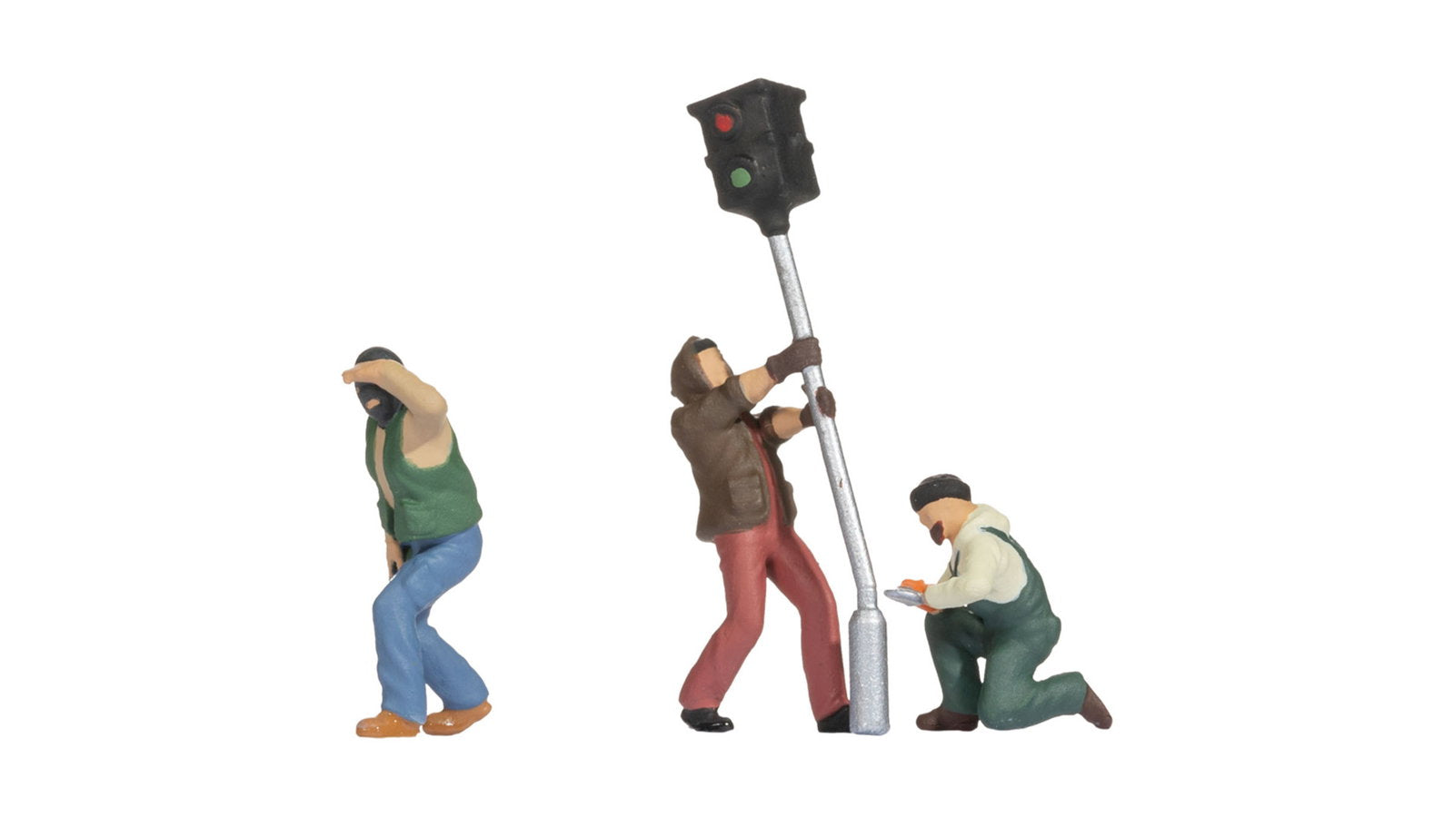 Noch 16611 HO Funny-Scenes 'Too Fast' Figure (Set of 3)
