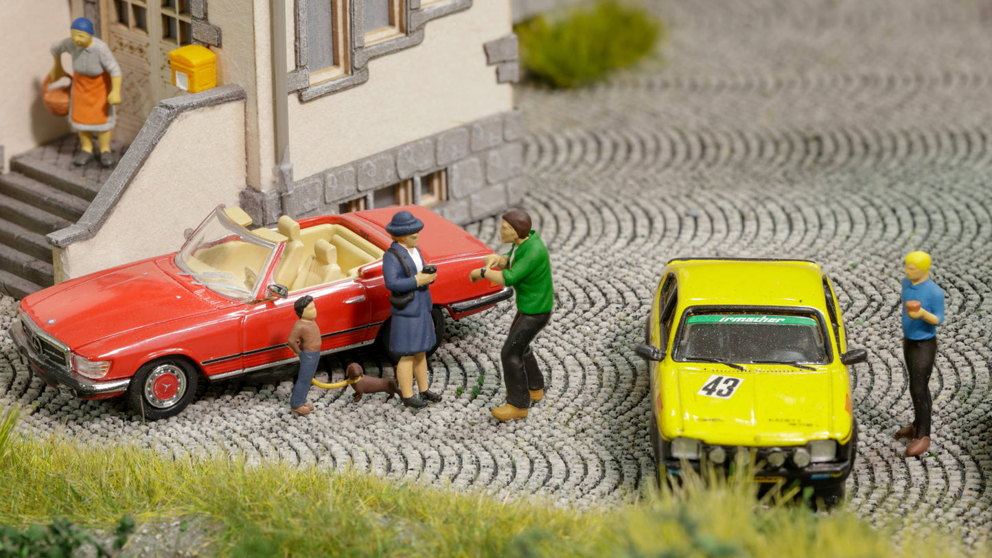 Noch 16600 HO Funny-Scenes 'Parking Offender' Figure (Set of 4)