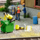Noch 16610 HO Funny-Scenes 'Caution Dog' Figure Set