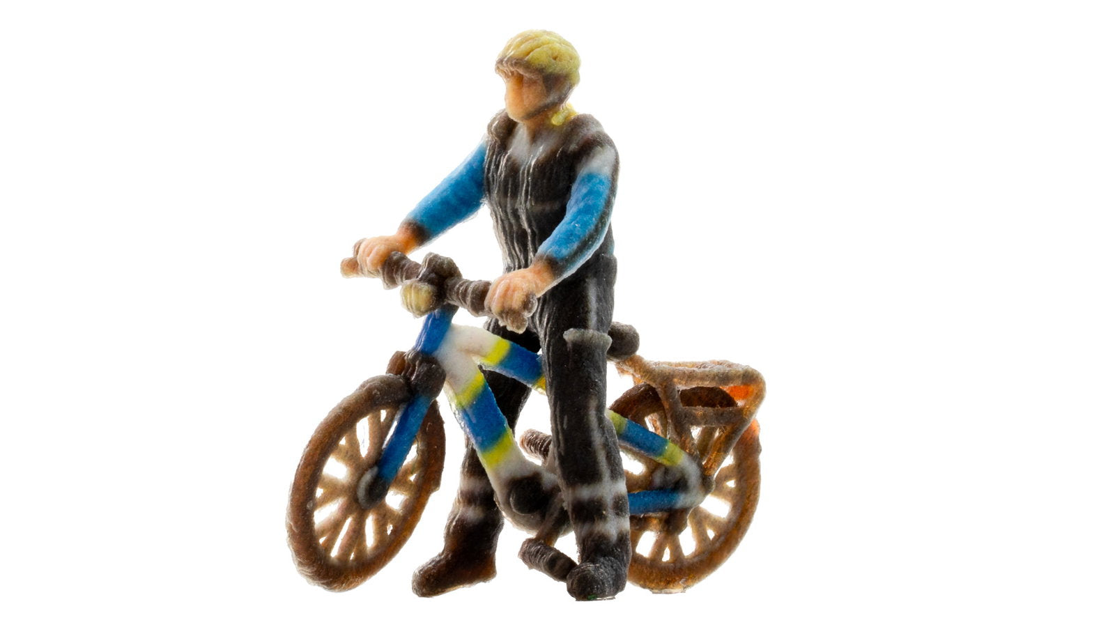 Noch 10610 HO Bicycle Police Officer Figure