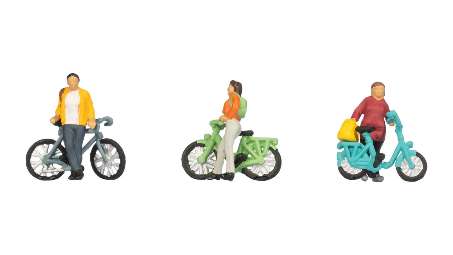 Noch 15896 HO Cyclists Figure (Set of 3)