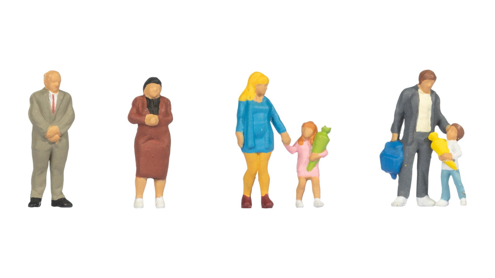 Noch 15415 HO First Day at School Figure (Set of 6)