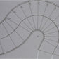 Noch 60710 HO 6.6 cm Wide Grey Country Road Curve (Pack of 2)
