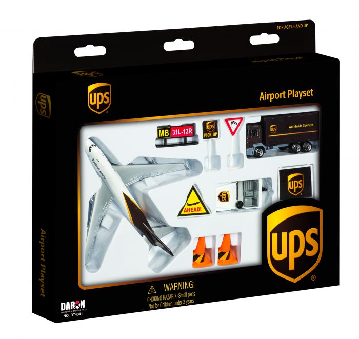 Daron Worldwide Trading RT4341 1:87 HO UPS Airport Playset