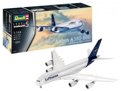 Revell of Germany 03872 1:144 Airbus A380-800 Lufthansa New Livery Plane Kit