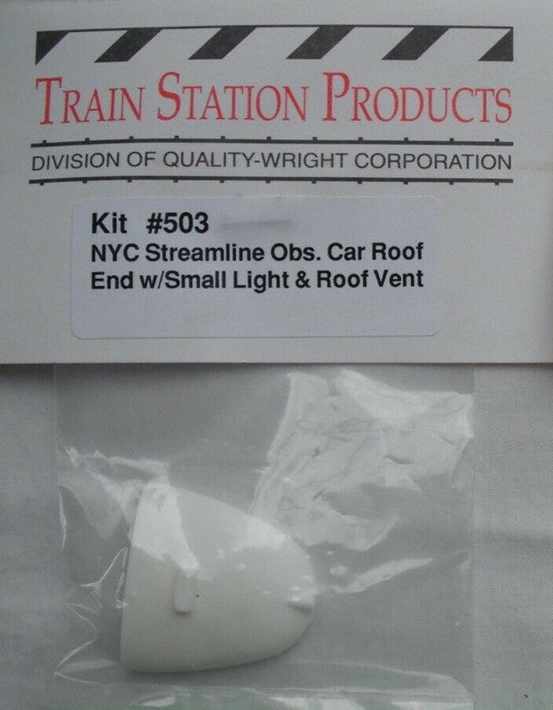 Train Station Products 503 HO New York Central Style w/Small Light & Roof Vent