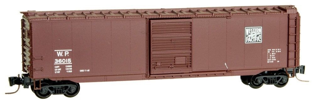 Micro-Trains 50500341 Z Western Pacific 50' Single Door Boxcar #36010