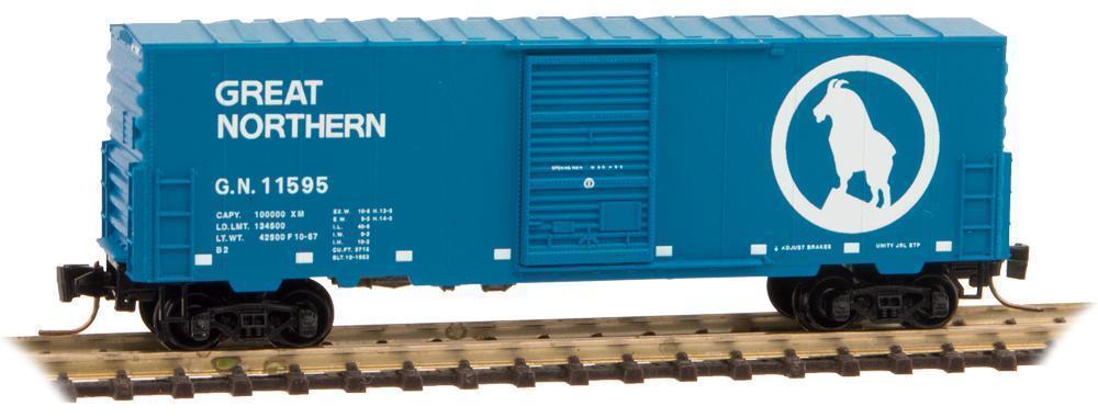 Micro-Trains 50300141 Z Great Northern 40' Single Door Boxcar #11595
