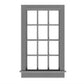 Tichy 65123 O 4/4 Double Hung Window (Pack of 6)