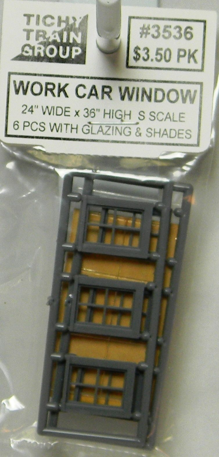 Tichy 294 S 4 Pane Rnd Top Window (Pack of 12)