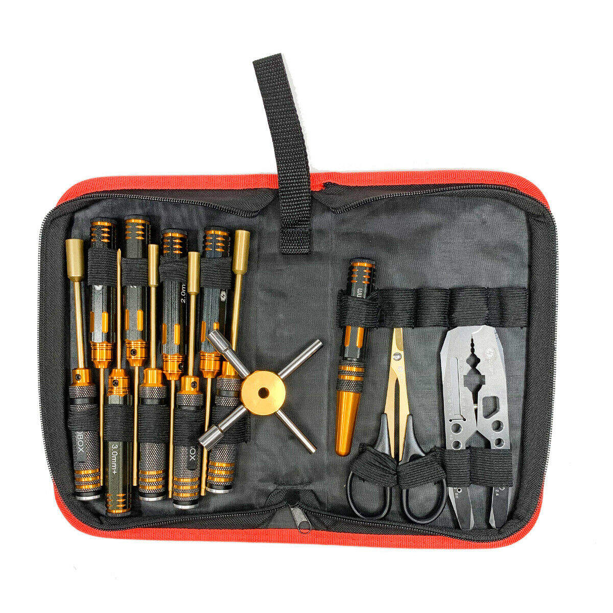Racers Edge 7751 Metric Tool Set with Bag (Set of 13)