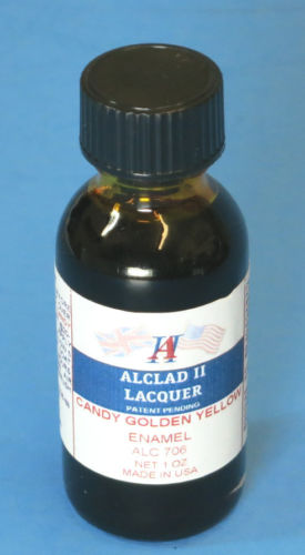 Alclad II 706 HO Candy Golden Yellow Enamel 1oz