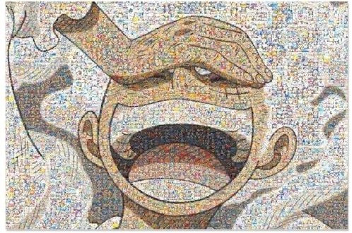 Ensky 52943 1000-595 One Piece Mosaic Art Gear 5 Ensky Puzzle