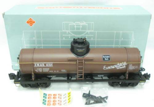 Aristo-Craft 41314 G Scale CBQ Single Dome Tank Car