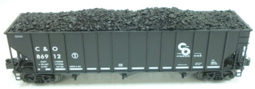 Lionel 6-27165 O C&O 3-Bay Open Hopper #86912