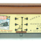 Atlas 8184 O Gauge Classic Toy Trains Wood Refrigerator Car #21027 (3-Rail) NIB