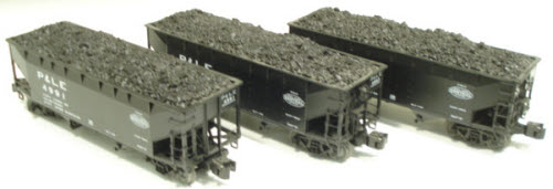 Lionel 6-21873 O Gauge Pittsburg & Lake Erie Offset Hopper Cars (Set of 3)
