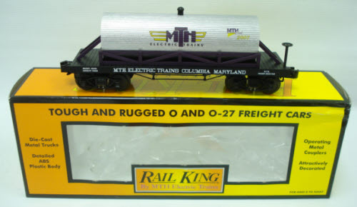 MTH 30-73235 O Gauge MTHRRC-2007 Wooden Tank Car LN/Box