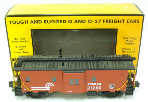 MTH 30-7011F O Gauge Conrail Bay Window Caboose #21280 LN/Box