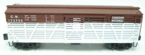 Lionel 6-17714 O Gauge Canadian National ACF 40-Ton Stock Car #172755 LN/Box