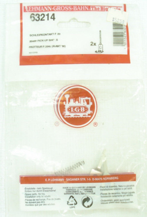 LGB 63214 G Pick-Up Shoes (Pack of 2)