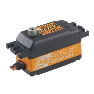 Savox SC1251MGP-BE Black Edition Low Profile Digital Servo with Soft Start